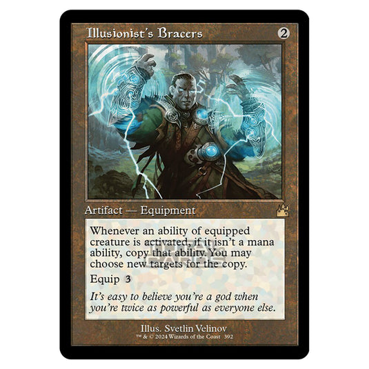 Magic The Gathering - Ravnica Remastered - Illusionist's Bracers - 0392