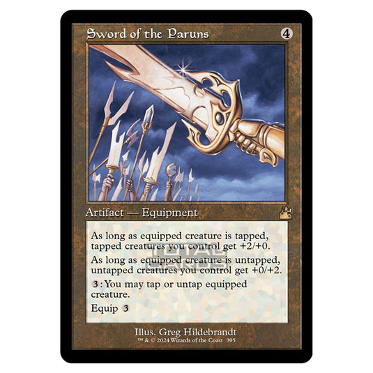 Magic The Gathering - Ravnica Remastered - Sword of the Paruns - 0395