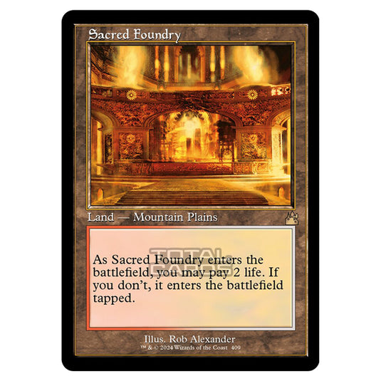 Magic The Gathering - Ravnica Remastered - Sacred Foundry - 0409