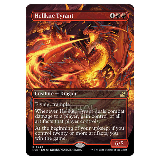 Magic The Gathering - Ravnica Remastered - Hellkite Tyrant - 0428