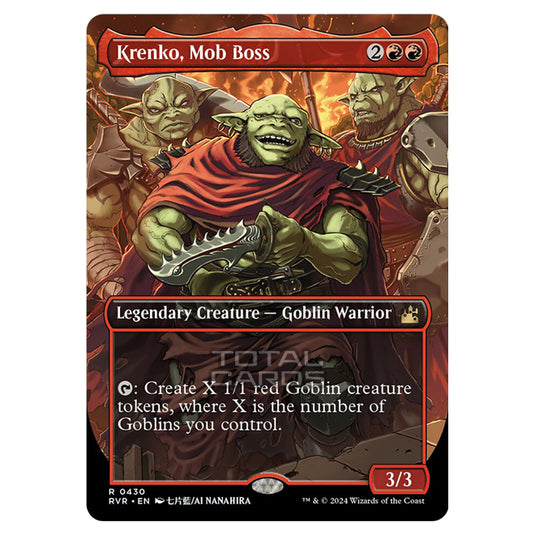 Magic The Gathering - Ravnica Remastered - Krenko, Mob Boss - 0430