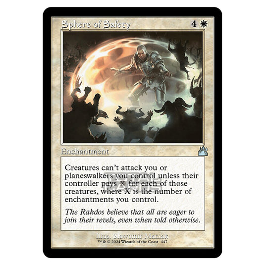 Magic The Gathering - Ravnica Remastered - Sphere of Safety - 0447