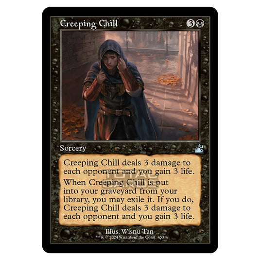 Magic The Gathering - Ravnica Remastered - Creeping Chill - 0453