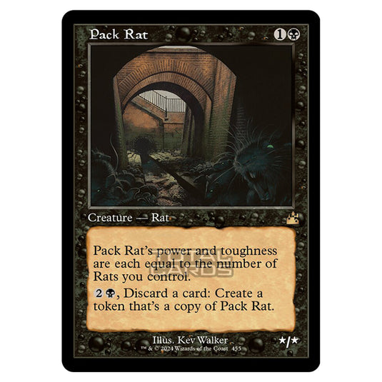 Magic The Gathering - Ravnica Remastered - Pack Rat - 0455