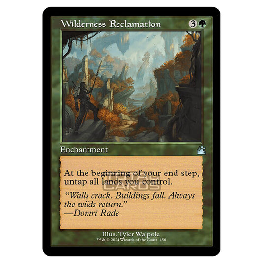 Magic The Gathering - Ravnica Remastered - Wilderness Reclamation - 0458