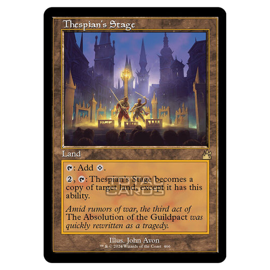 Magic The Gathering - Ravnica Remastered - Thespian's Stage - 0466