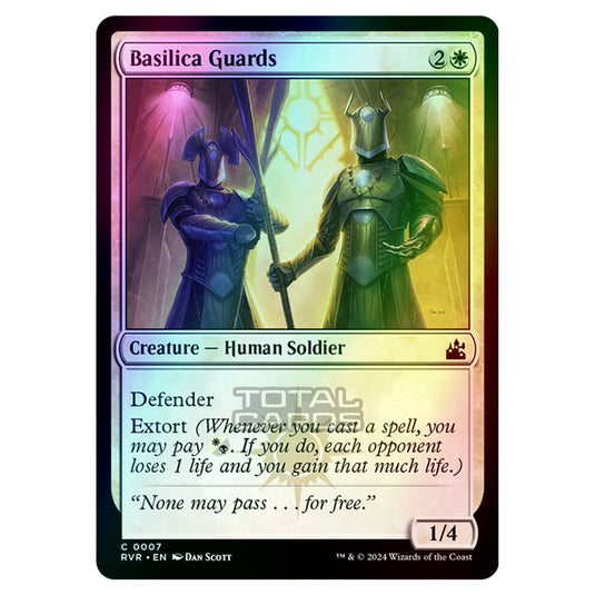 Magic The Gathering - Ravnica Remastered - Basilica Guards - 0007 (Foil)