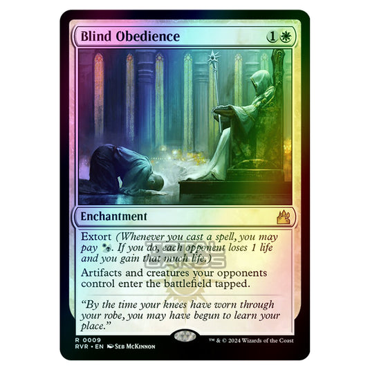 Magic The Gathering - Ravnica Remastered - Blind Obedience - 0009 (Foil)