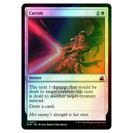 Magic The Gathering - Ravnica Remastered - Carom - 0012 (Foil)