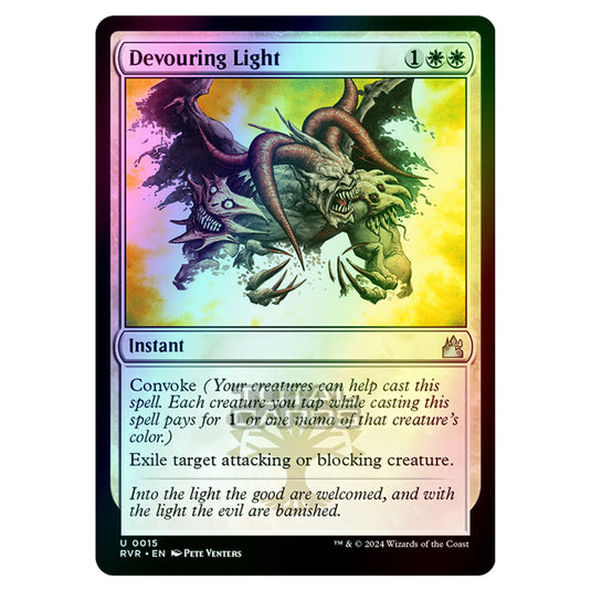 Magic The Gathering - Ravnica Remastered - Devouring Light - 0015 (Foil)