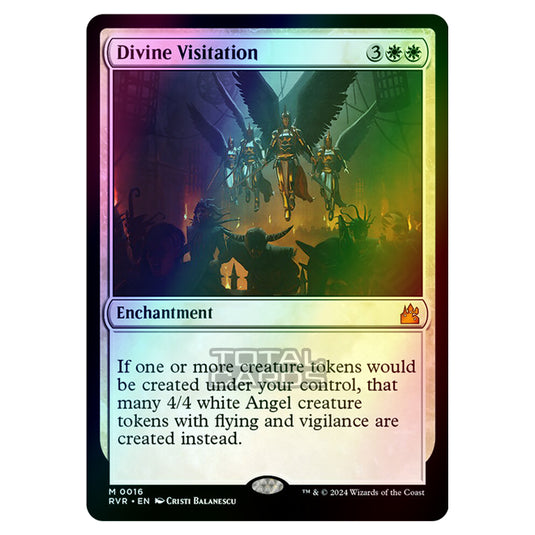 Magic The Gathering - Ravnica Remastered - Divine Visitation - 0016 (Foil)