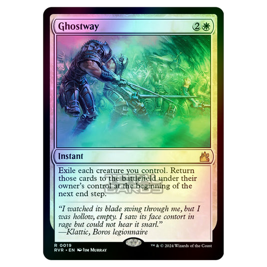 Magic The Gathering - Ravnica Remastered - Ghostway - 0019 (Foil)