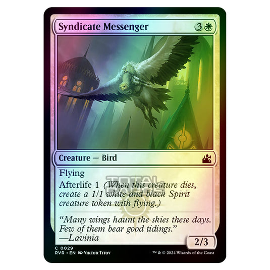 Magic The Gathering - Ravnica Remastered - Syndicate Messenger - 0029 (Foil)