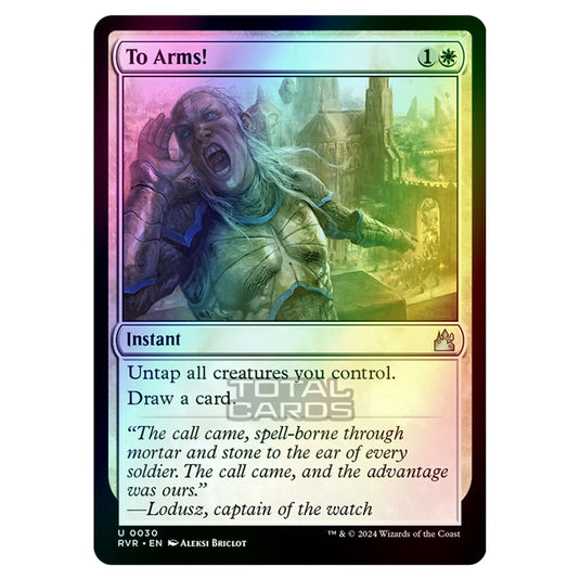 Magic The Gathering - Ravnica Remastered - To Arms! - 0030 (Foil)