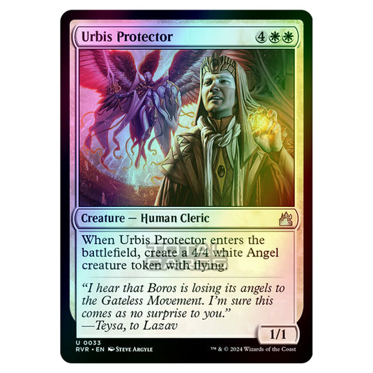 Magic The Gathering - Ravnica Remastered - Urbis Protector - 0033 (Foil)