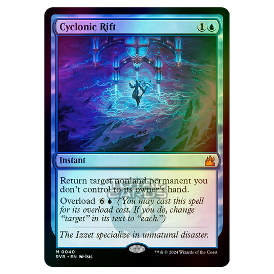 Magic The Gathering - Ravnica Remastered - Cyclonic Rift - 0040 (Foil)