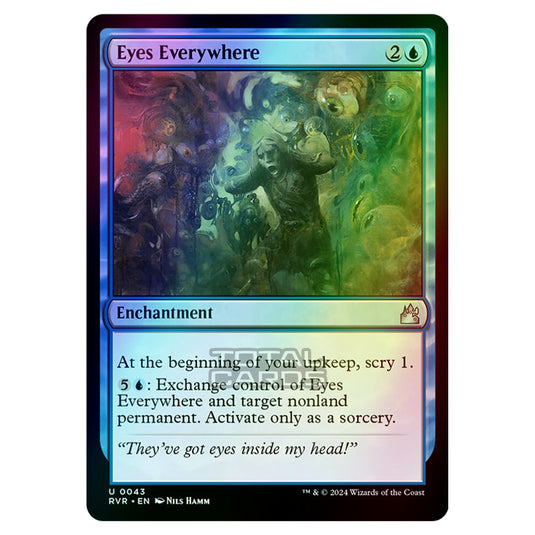 Magic The Gathering - Ravnica Remastered - Eyes Everywhere - 0043 (Foil)