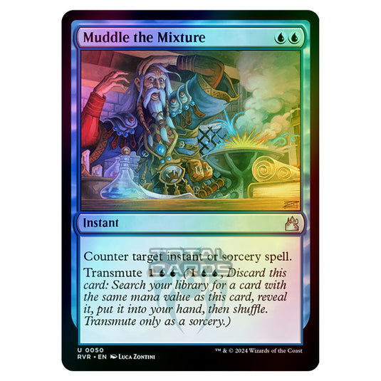 Magic The Gathering - Ravnica Remastered - Muddle the Mixture - 0050 (Foil)