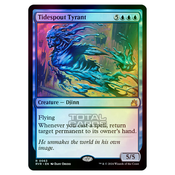 Magic The Gathering - Ravnica Remastered - Tidespout Tyrant - 0063 (Fo