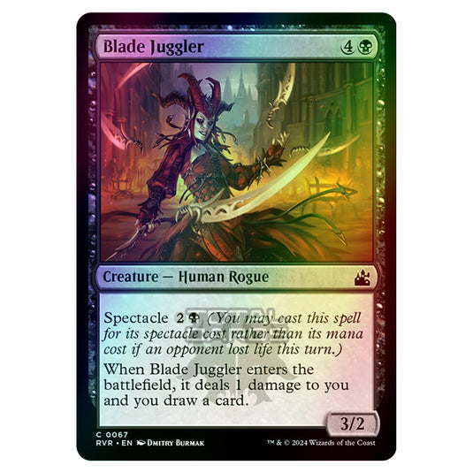 Magic The Gathering - Ravnica Remastered - Blade Juggler - 0067 (Foil)