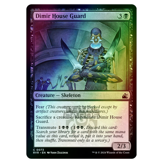 Magic The Gathering - Ravnica Remastered - Dimir House Guard - 0073 (Foil)