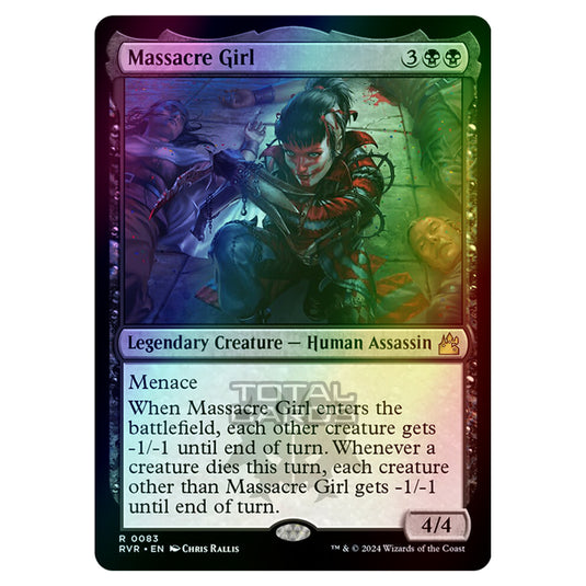 Magic The Gathering - Ravnica Remastered - Massacre Girl - 0083 (Foil)