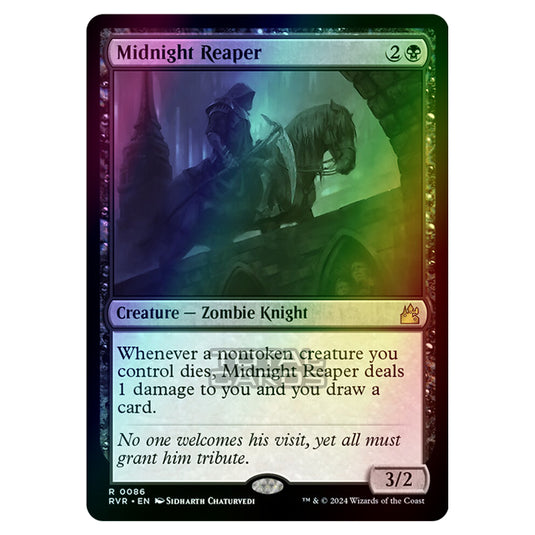 Magic The Gathering - Ravnica Remastered - Midnight Reaper - 0086 (Foil)