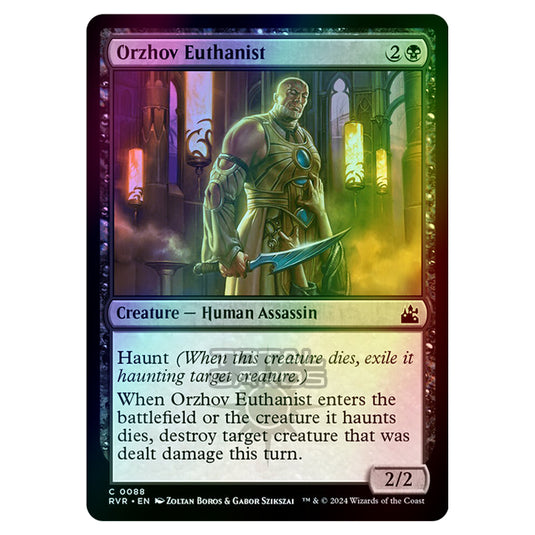 Magic The Gathering - Ravnica Remastered - Orzhov Euthanist - 0088 (Foil)