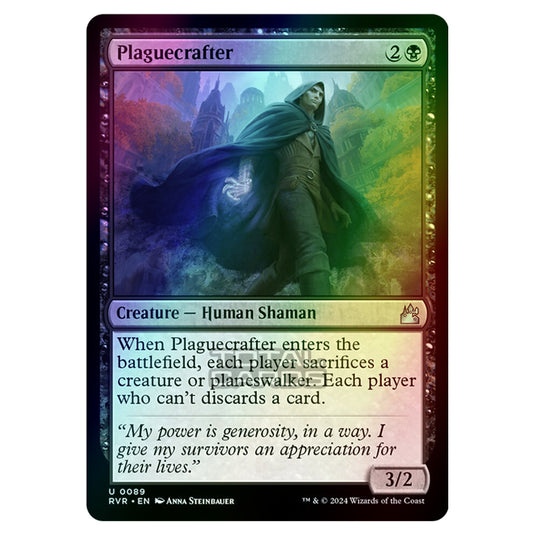 Magic The Gathering - Ravnica Remastered - Plaguecrafter - 0089 (Foil)