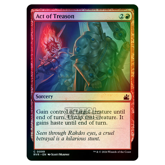 Magic The Gathering - Ravnica Remastered - Act of Treason - 0099 (Foil)