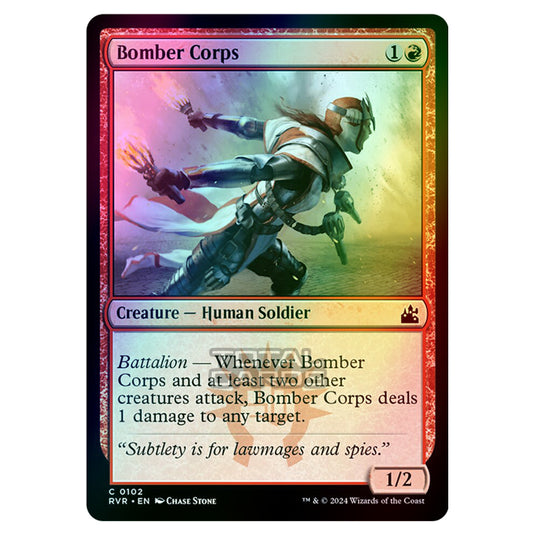 Magic The Gathering - Ravnica Remastered - Bomber Corps - 0102 (Foil)