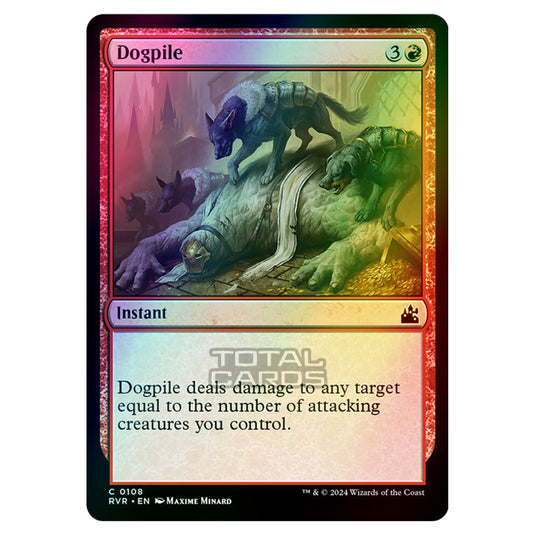 Magic The Gathering - Ravnica Remastered - Dogpile - 0108 (Foil)