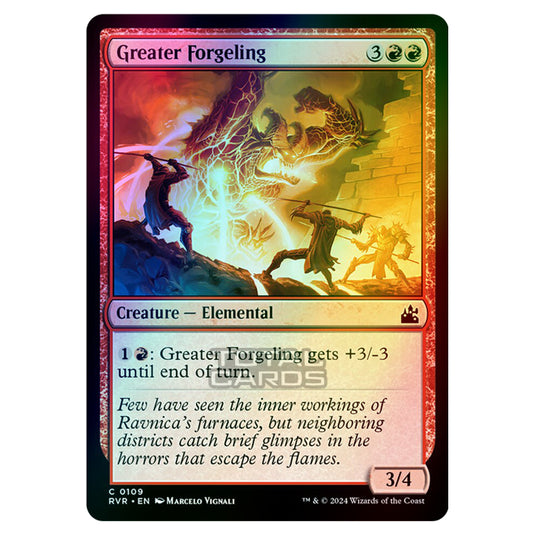 Magic The Gathering - Ravnica Remastered - Greater Forgeling - 0109 (Foil)