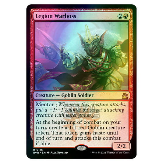 Magic The Gathering - Ravnica Remastered - Legion Warboss - 0116 (Foil)