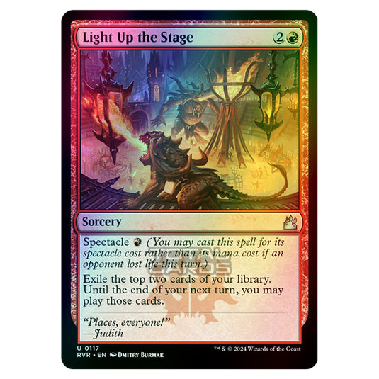 Magic The Gathering - Ravnica Remastered - Light Up the Stage - 0117 (Foil)