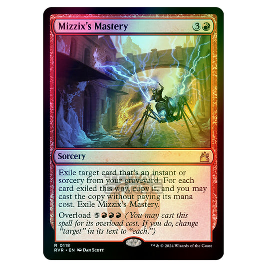 Magic The Gathering - Ravnica Remastered - Mizzix's Mastery - 0118 (Foil)