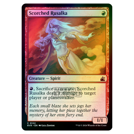 Magic The Gathering - Ravnica Remastered - Scorched Rusalka - 0122 (Foil)