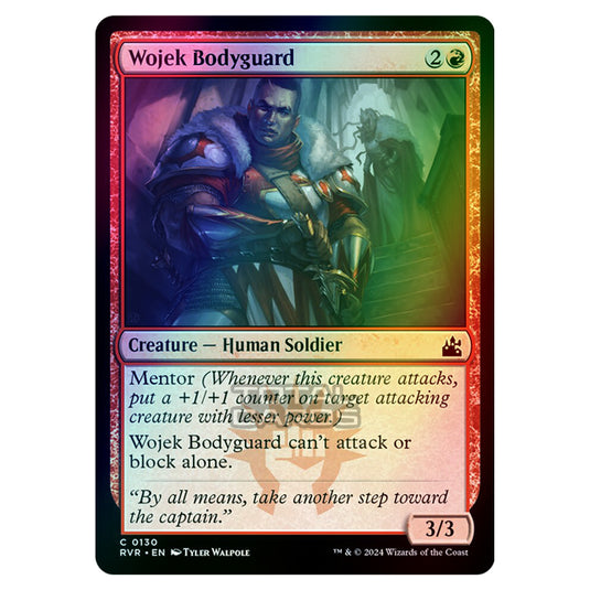 Magic The Gathering - Ravnica Remastered - Wojek Bodyguard - 0130 (Foil)