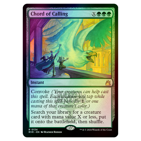 Magic The Gathering - Ravnica Remastered - Chord of Calling - 0134 (Foil)