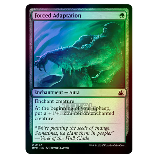 Magic The Gathering - Ravnica Remastered - Forced Adaptation - 0140 (Foil)