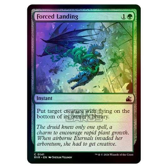 Magic The Gathering - Ravnica Remastered - Forced Landing - 0141 (Foil)