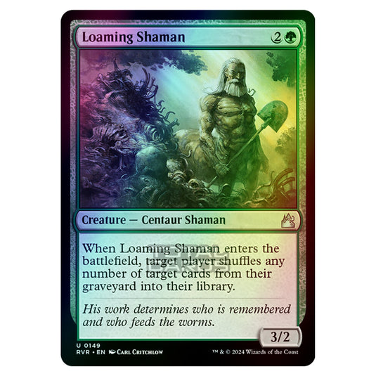 Magic The Gathering - Ravnica Remastered - Loaming Shaman - 0149 (Foil)