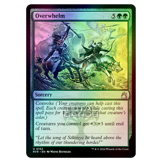 Magic The Gathering - Ravnica Remastered - Overwhelm - 0152 (Foil)