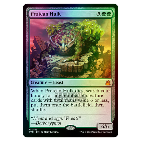 Magic The Gathering - Ravnica Remastered - Protean Hulk - 0153 (Foil)