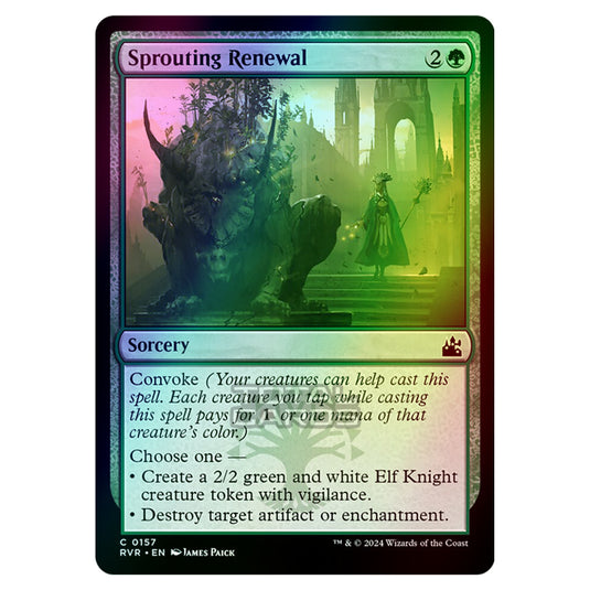 Magic The Gathering - Ravnica Remastered - Sprouting Renewal - 0157 (Foil)