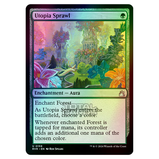 Magic The Gathering - Ravnica Remastered - Utopia Sprawl - 0159 (Foil)