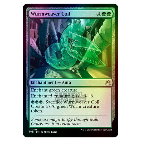 Magic The Gathering - Ravnica Remastered - Wurmweaver Coil - 0161 (Foil)