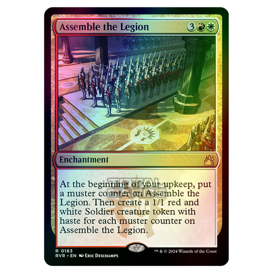 Magic The Gathering - Ravnica Remastered - Assemble the Legion - 0163 (Foil)