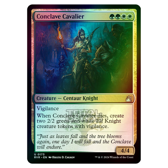 Magic The Gathering - Ravnica Remastered - Conclave Cavalier - 0173 (Foil)