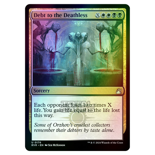 Magic The Gathering - Ravnica Remastered - Debt to the Deathless - 0176 (Foil)